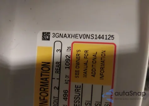 2022 Chevrolet Equinox Fwd Ls from USA, damaged, VIN 3GNAXHEV0NS144125